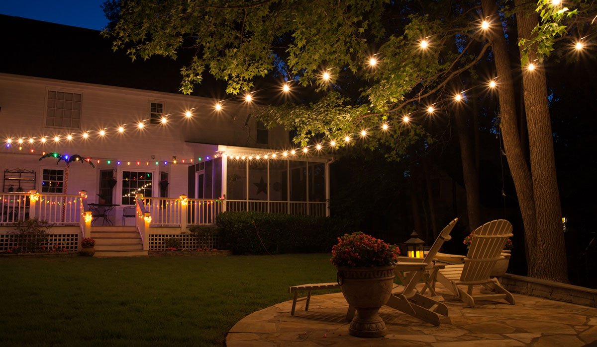 How to choose lighting for your outdoor living space?