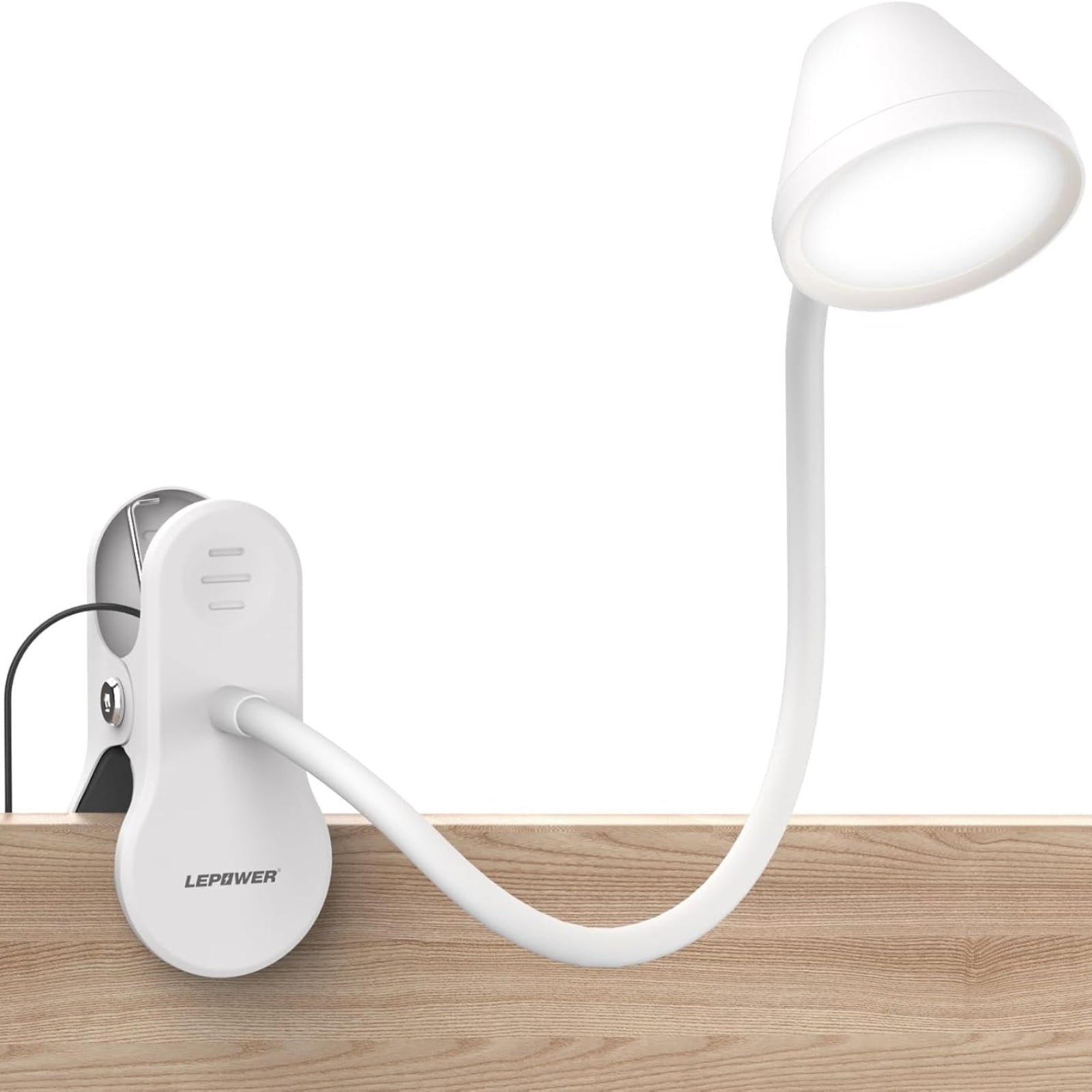 SharkBite LED Clip-on Light Eye-Caring Dimmable Auti Blue Light