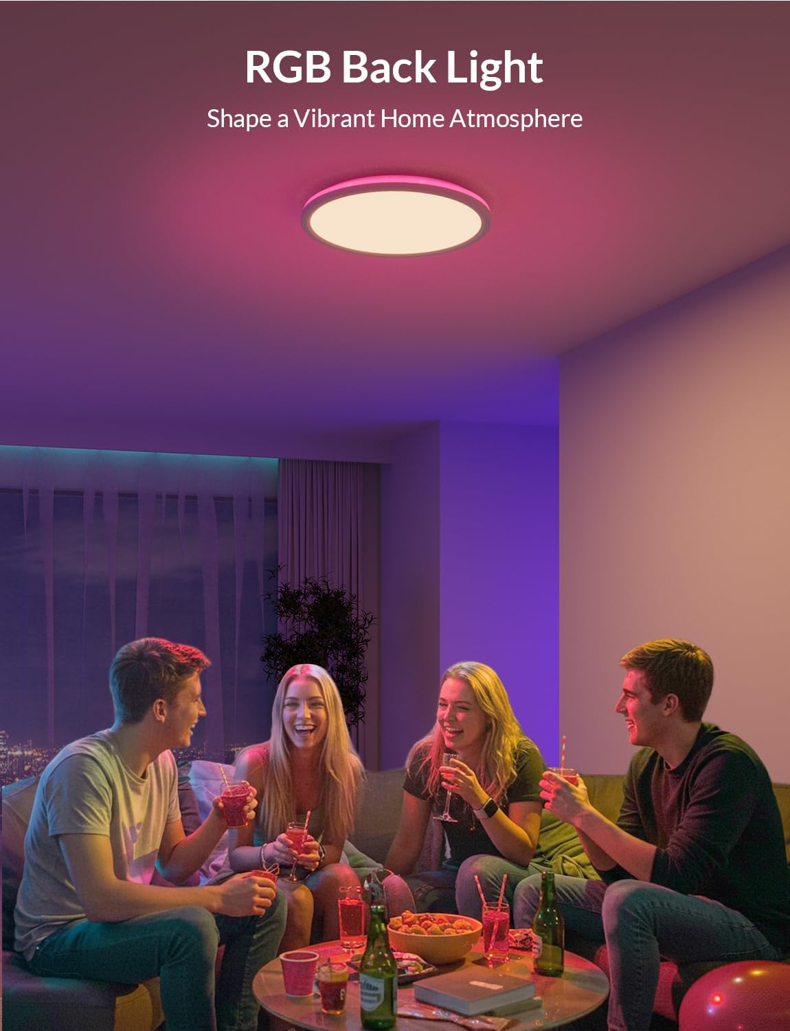 Lepower-tec UltraGlow RGB Ceiling Light