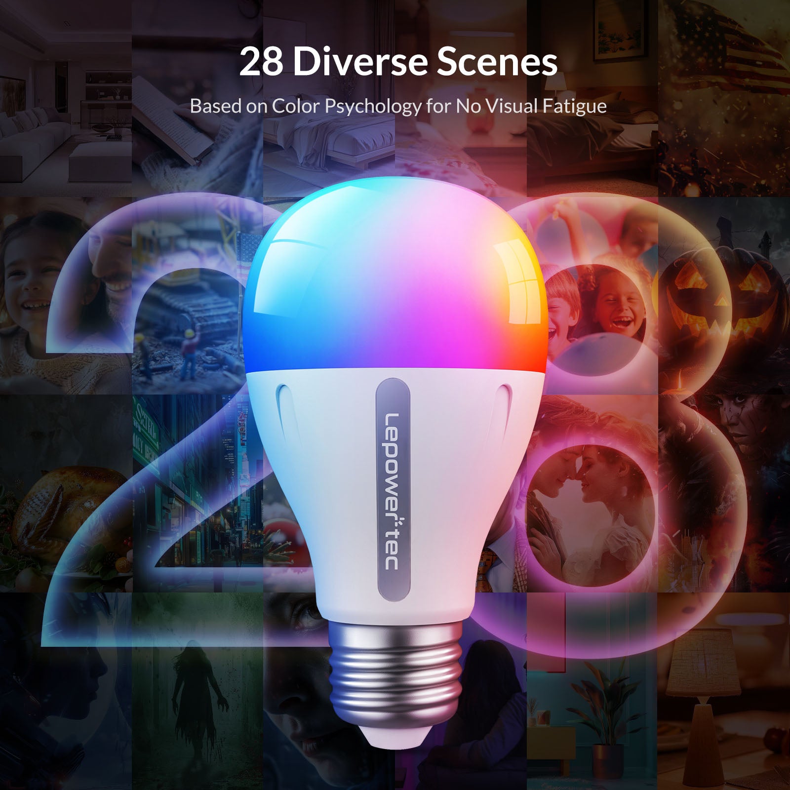 color changing light bulb