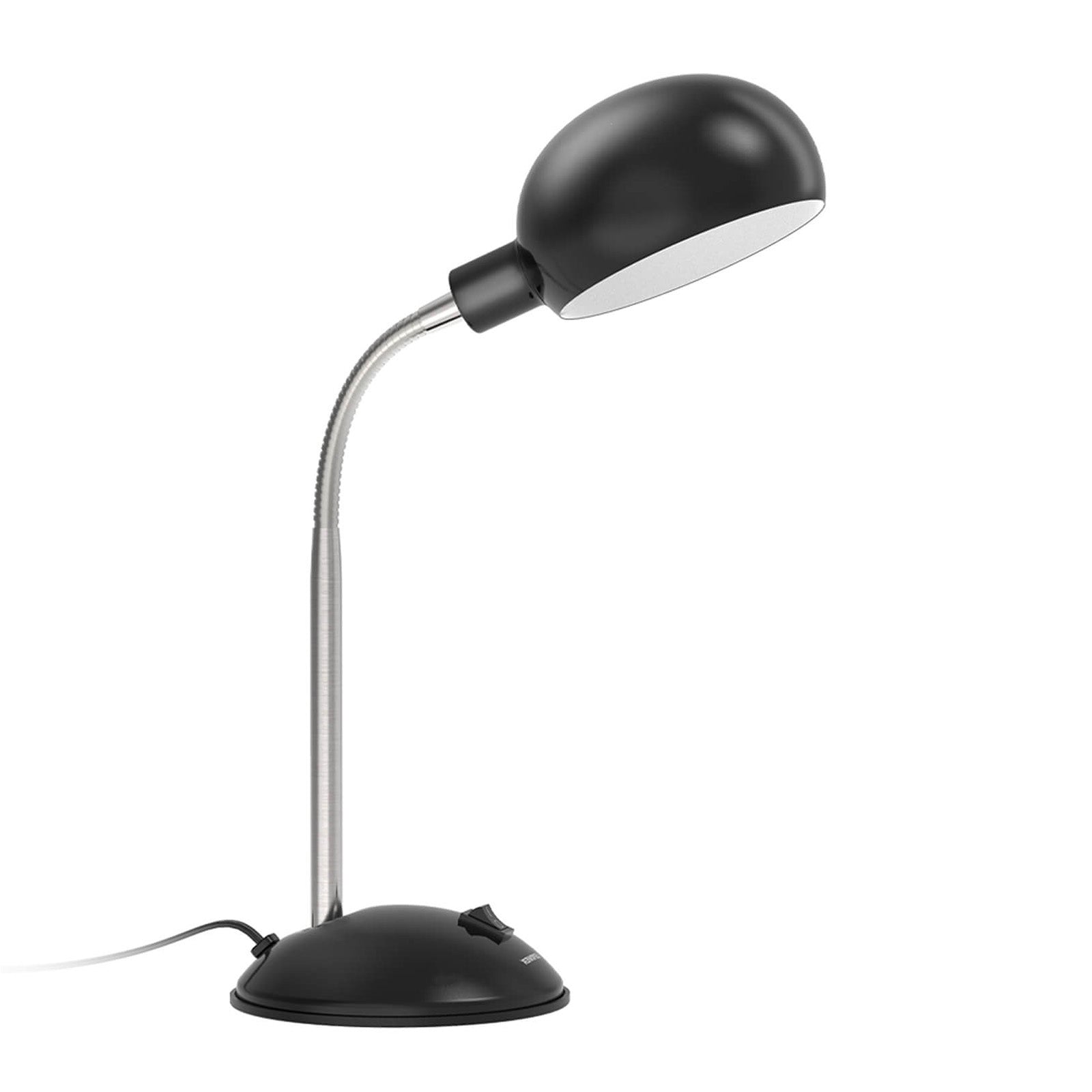 Flexible Gooseneck Metal Desk Lamp with E12 Lamp Base