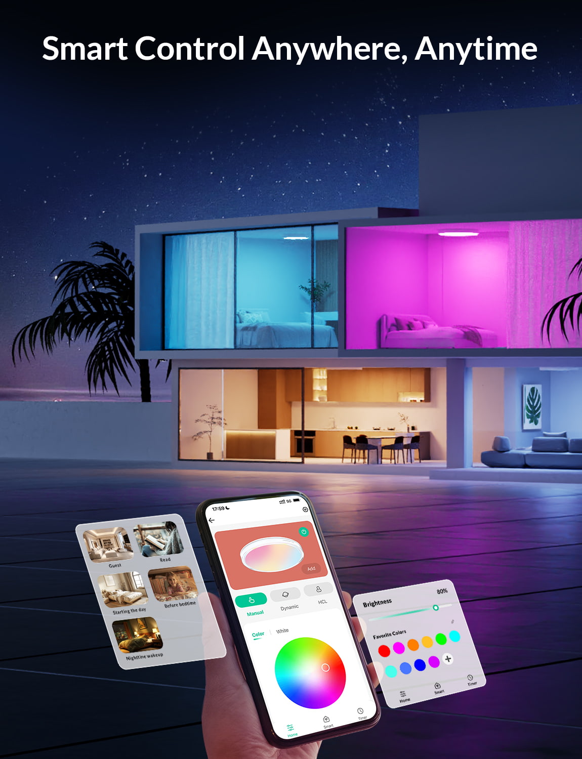 Lepower-tec ColorJoy Smart Ceiling Light