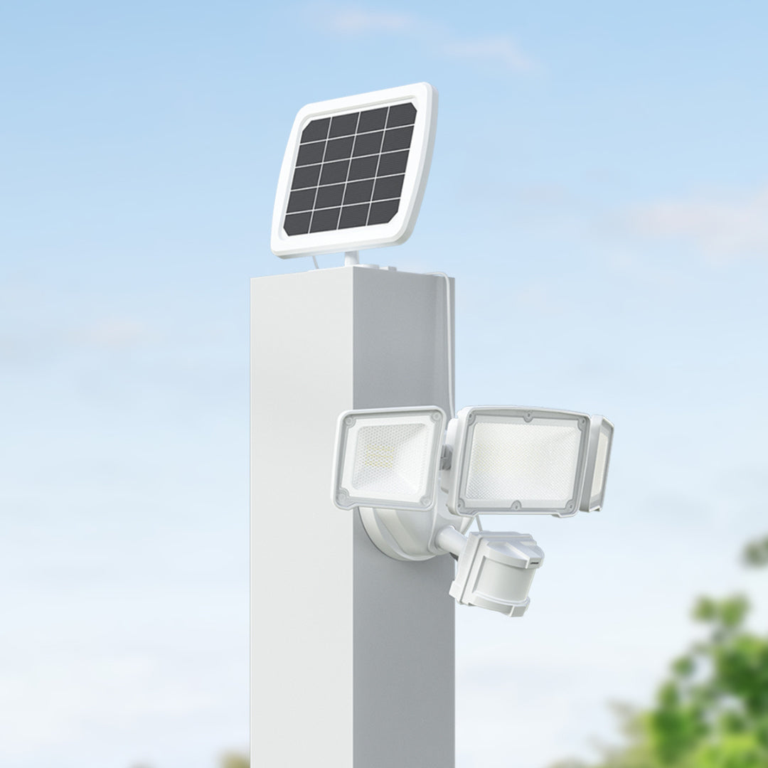 solar powered motion sensor light