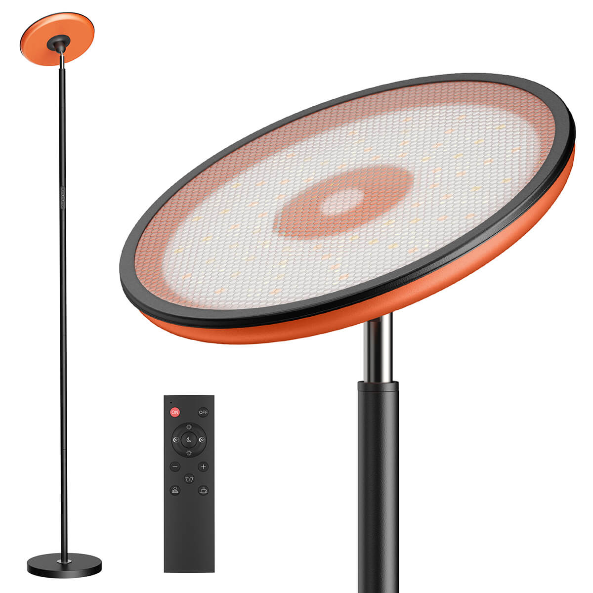 Lepower LED torchiere floor lamp 38W & 3800LM