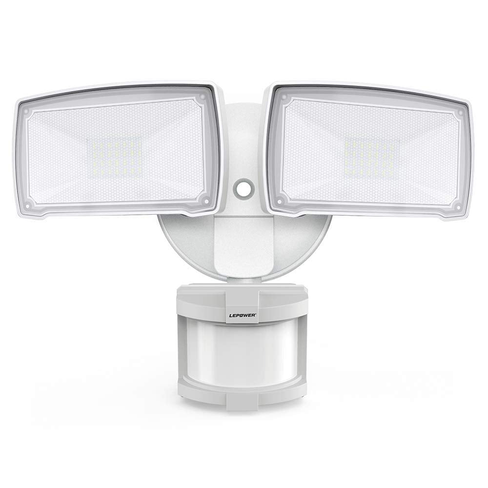 battery powered flood light motion sensor