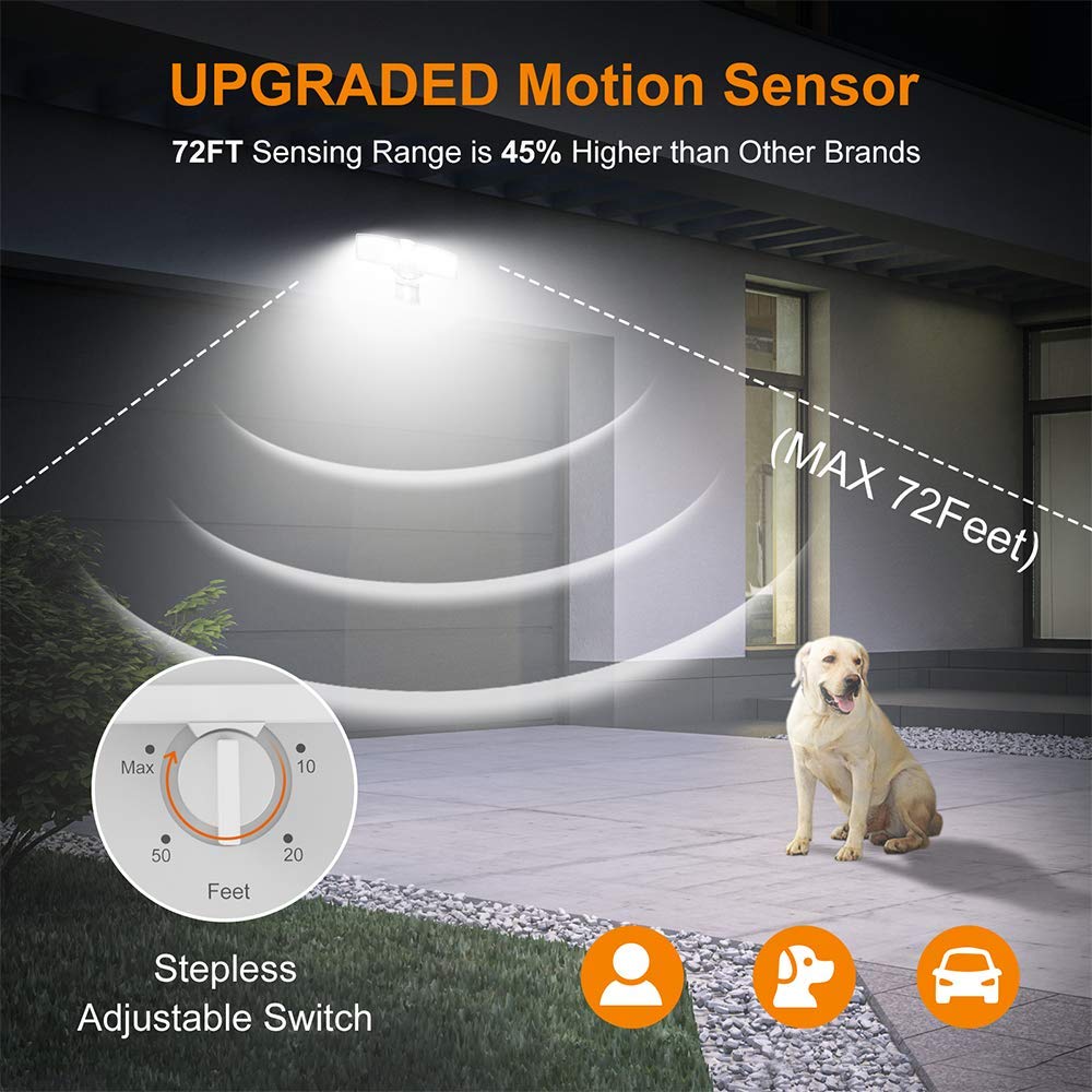 motion detector lights outdoor