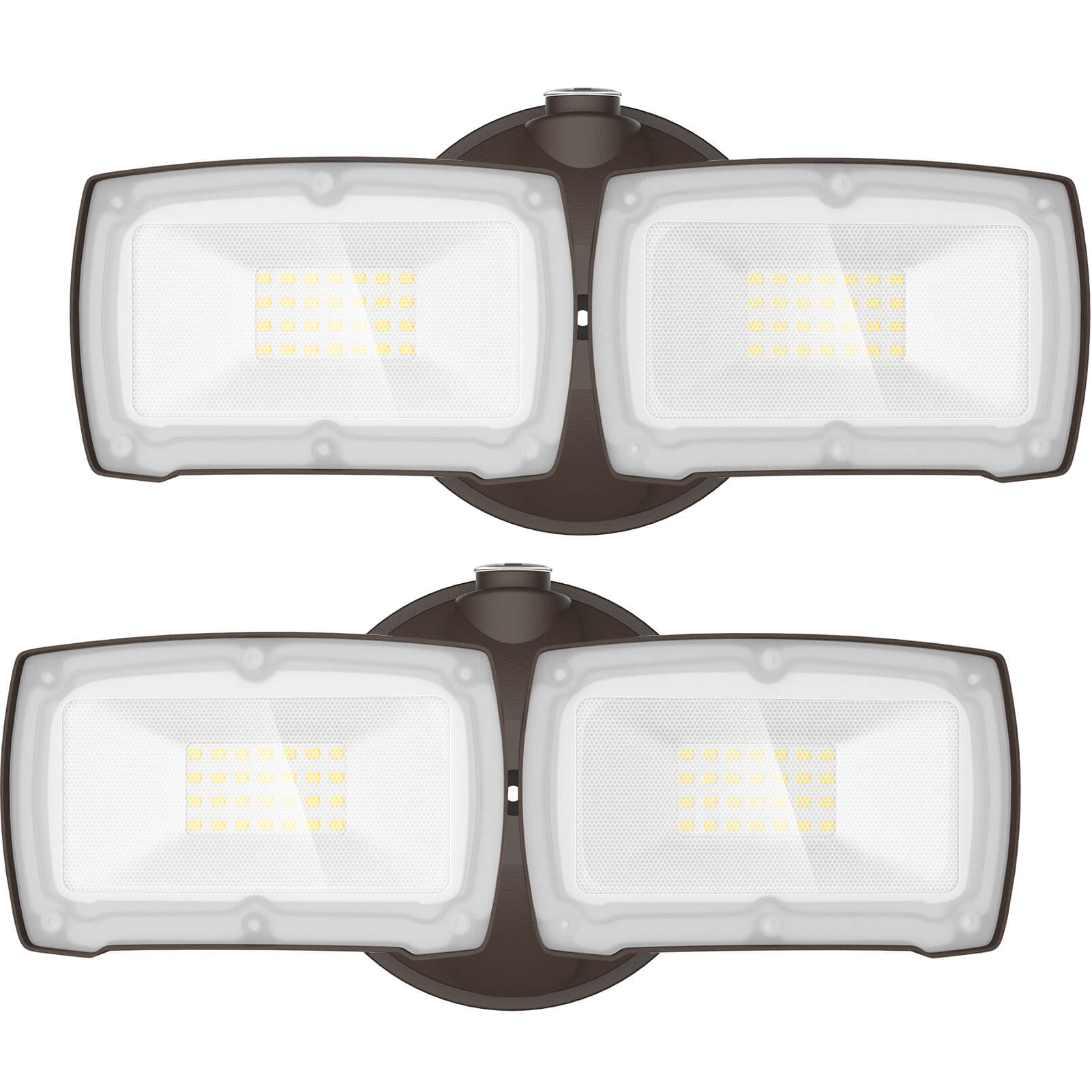 Lepower Dusk to Dawn Flood Light 28W 3000LM -2 Pack