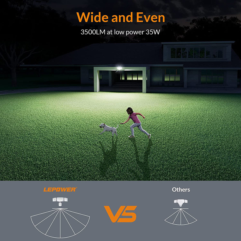 Lepower-tec 4200LM LED Security Lights