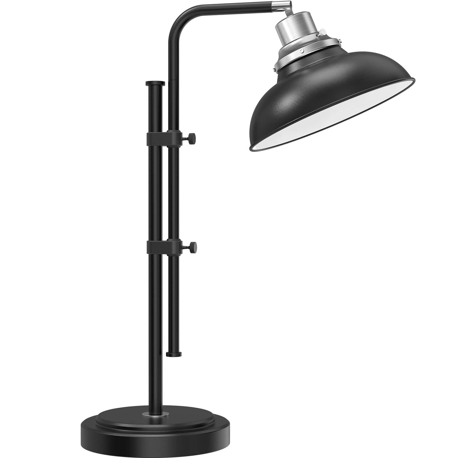 Industrial on sale lamp desk
