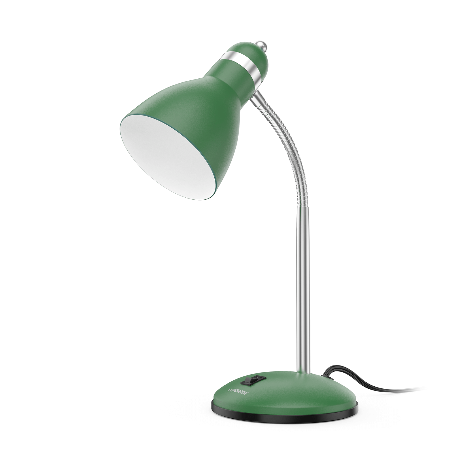 Lepower green desk lamp