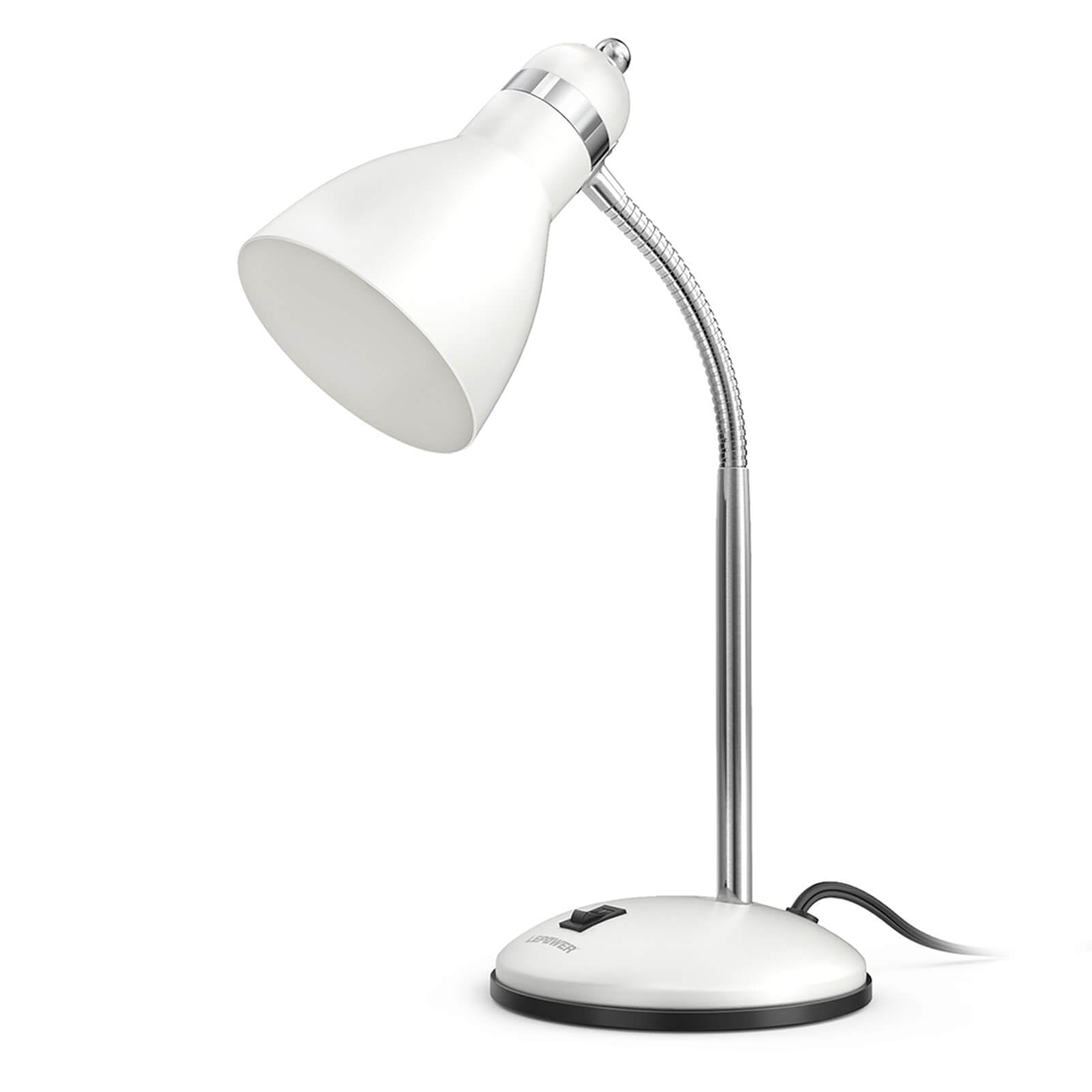 Lepower white desk lamp