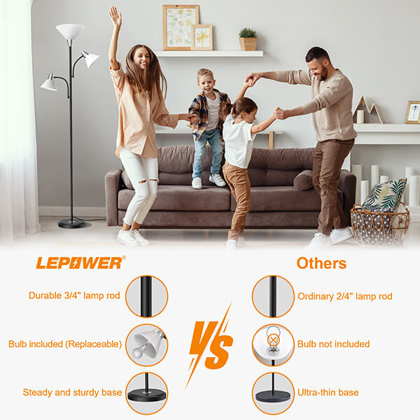 Lepower Modern Bright Floor Lamp