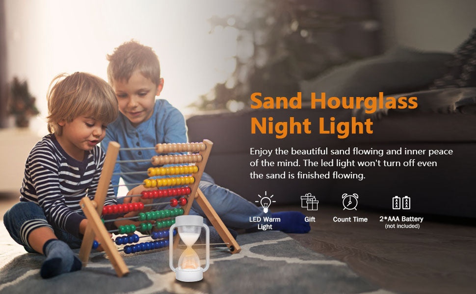 The Sand Hourglass LED Lamp  You'll Love