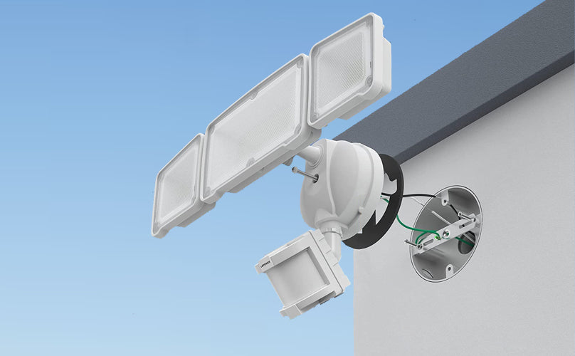 How to Install Motion Sensor Security Floodlight?
