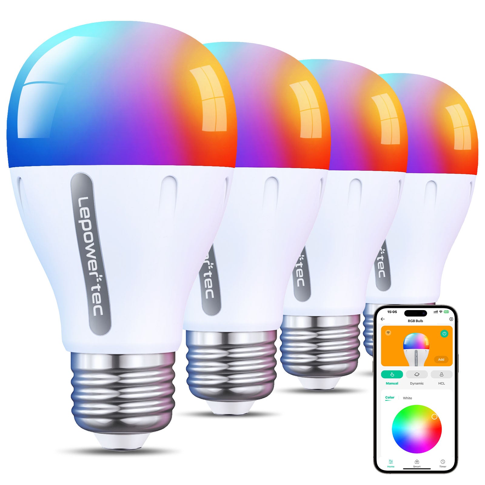 color changing light bulb