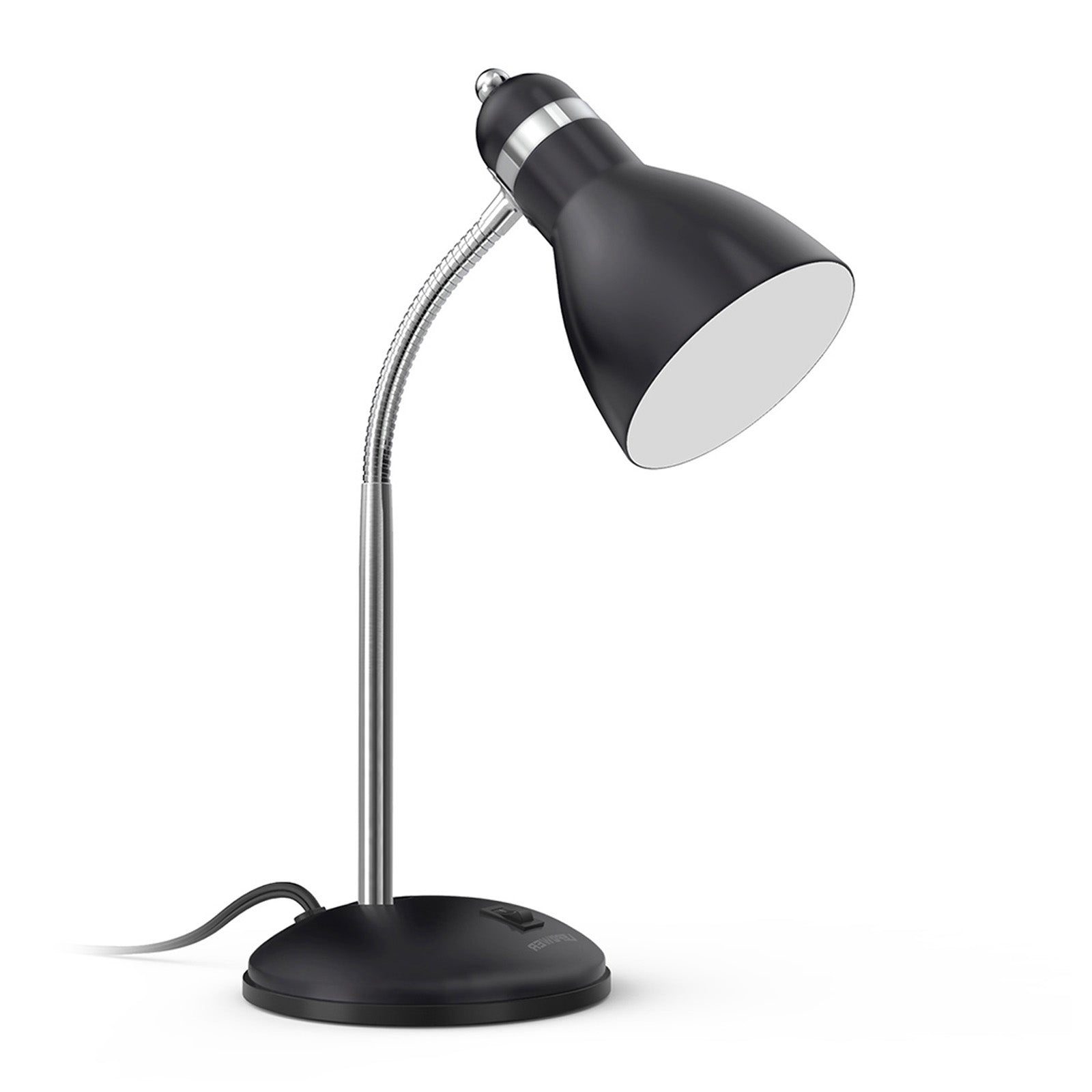 black desk lamp