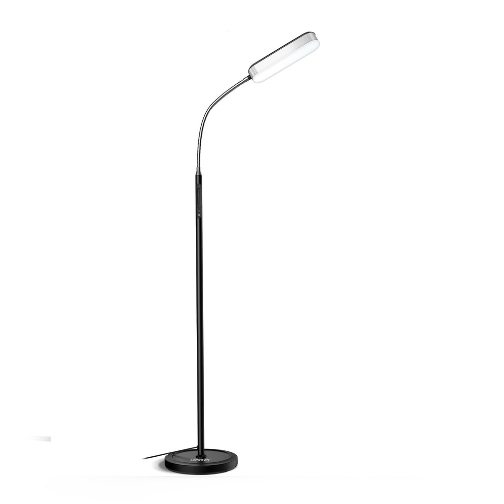 Sewing Online Free-Standing LED Floor Lamp With A Flexible Neck, Sturdy