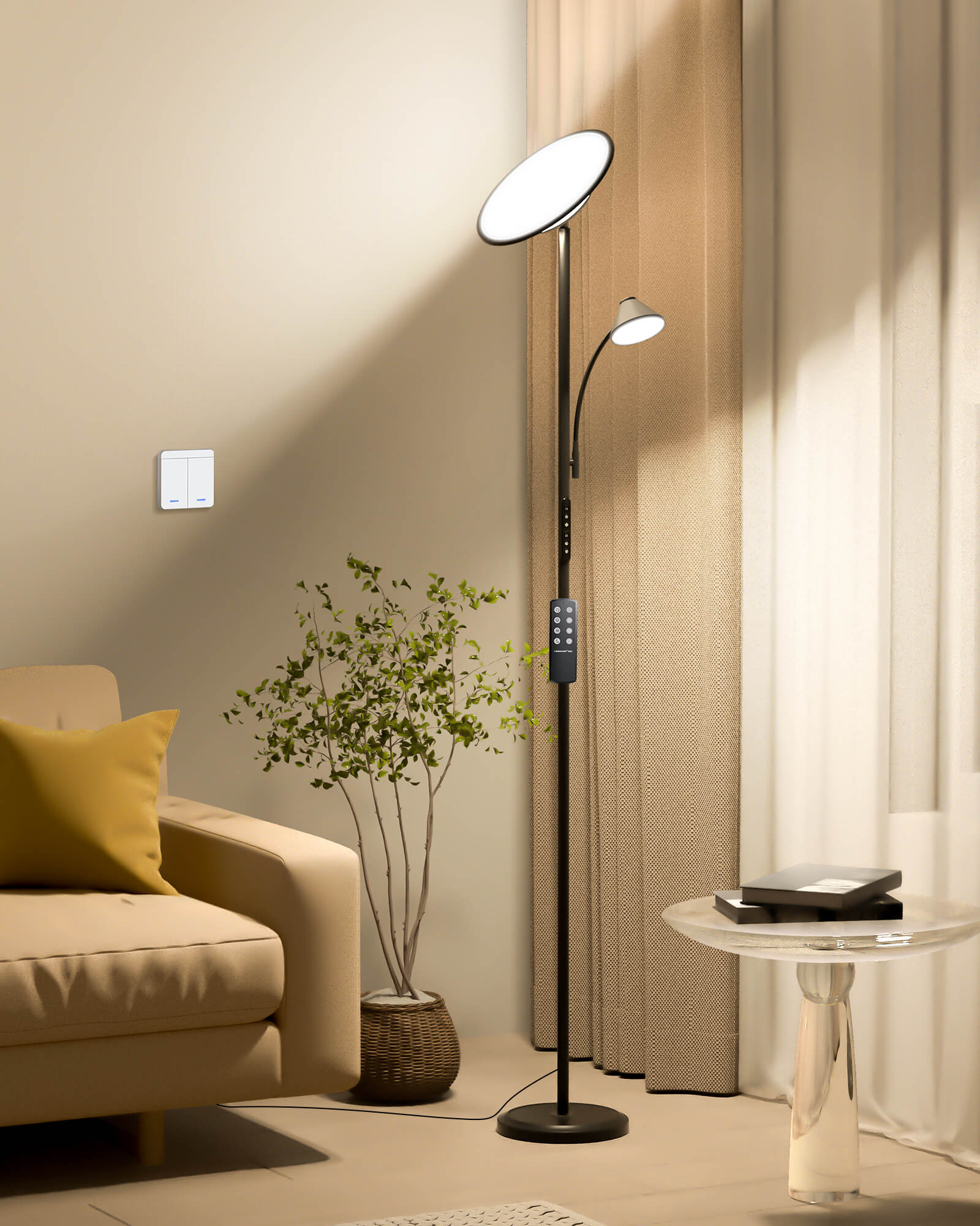 dimmable LED Floor Lamp