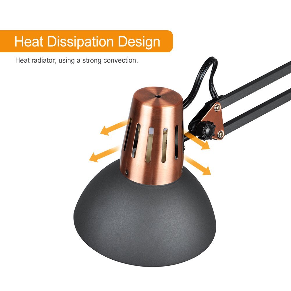 Lepower-tec Flexible Architect Floor Lamp Metal Directional Standing Lamp
