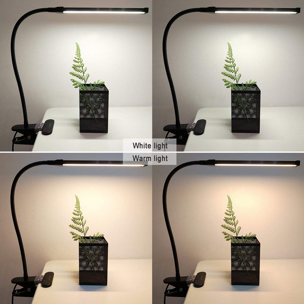 Long Bar Clip-on LED Light 5W with Gooseneck USB/Adapter