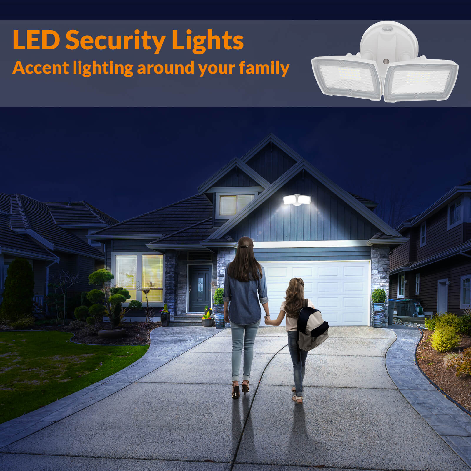 dusk to dawn outdoor flood lights