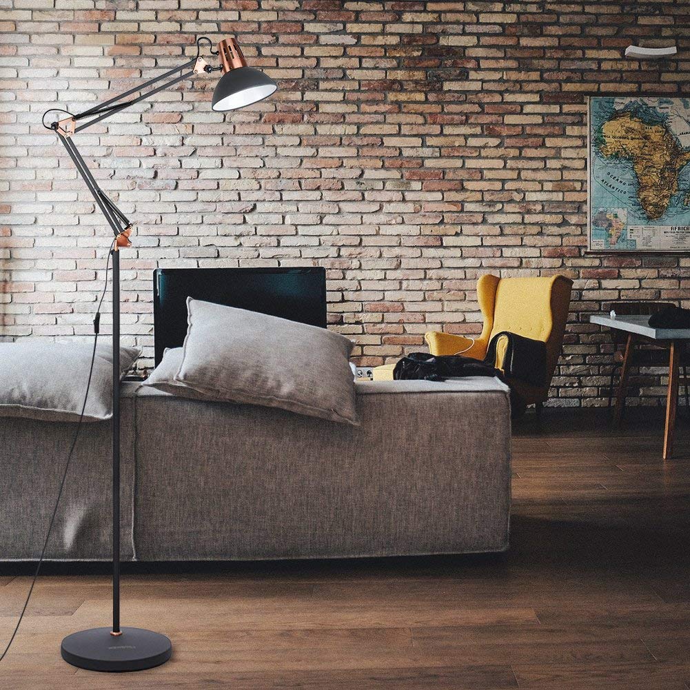 Flexible Architect Floor Lamp Metal Directional Standing Lamp