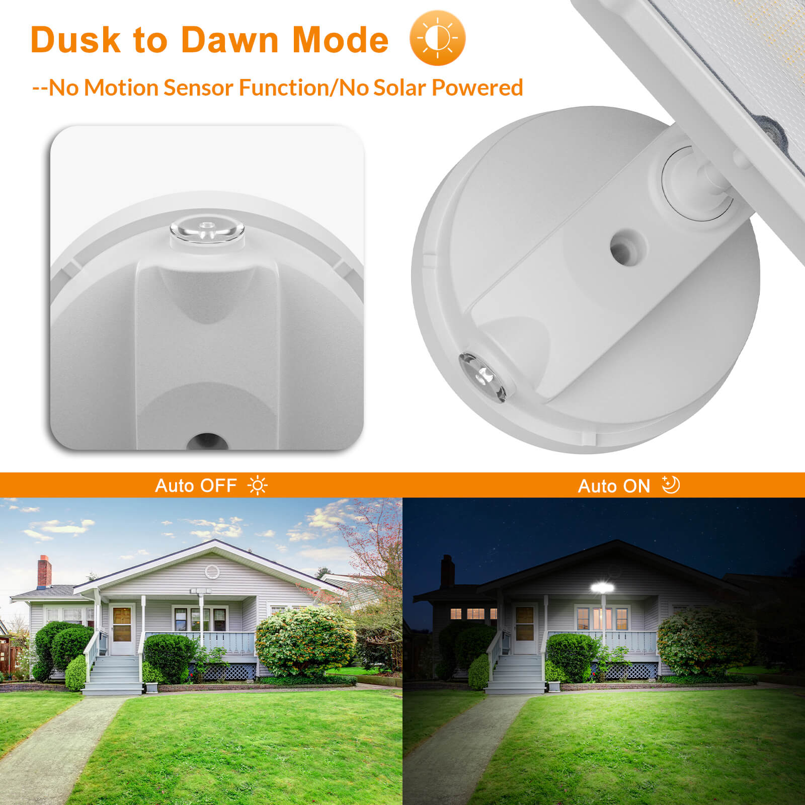 LED Dusk to Dawn Flood Light