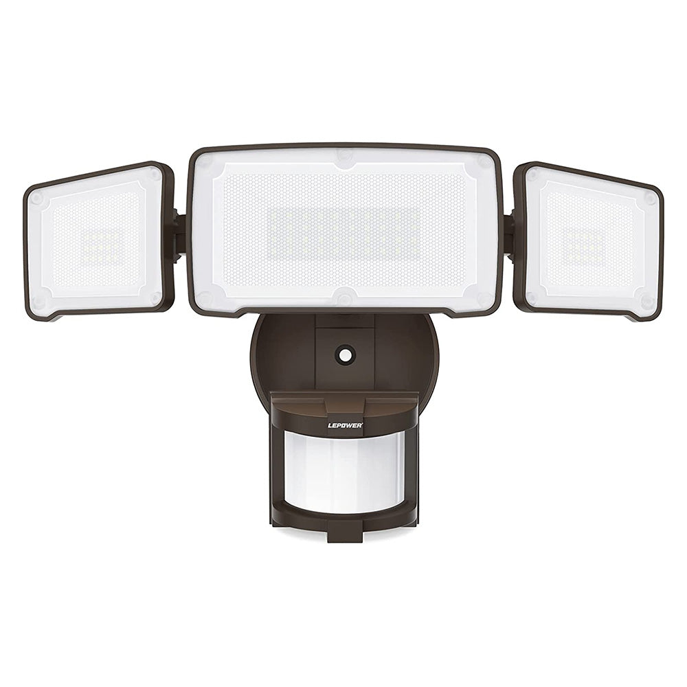 38W Motion Sensor Security Lights Adjustable 4200LM