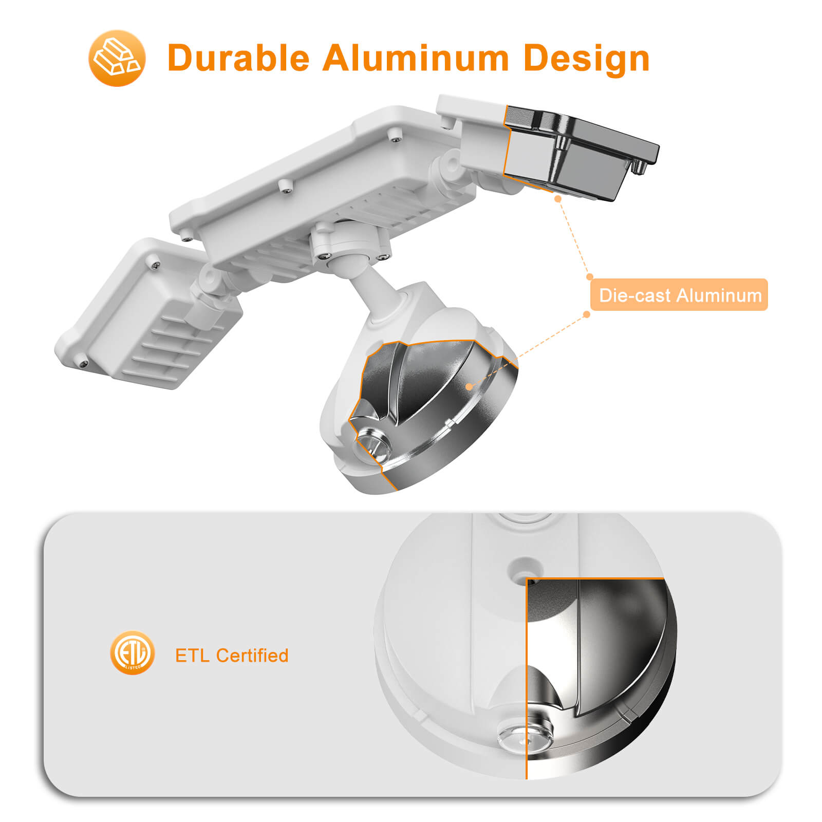 LED Dusk to Dawn Flood Light