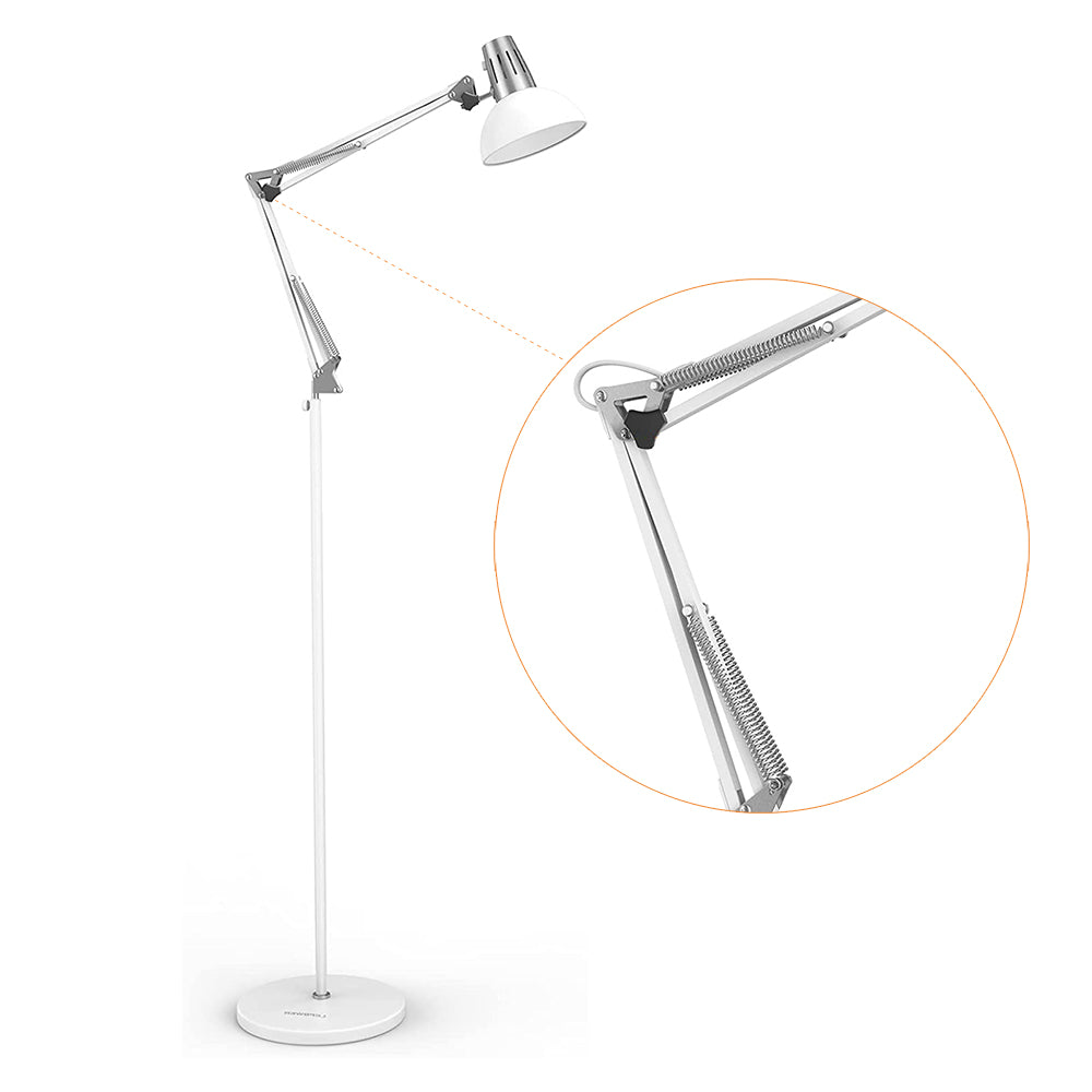 Lepower-tec Flexible Architect Floor Lamp Metal Directional Standing Lamp
