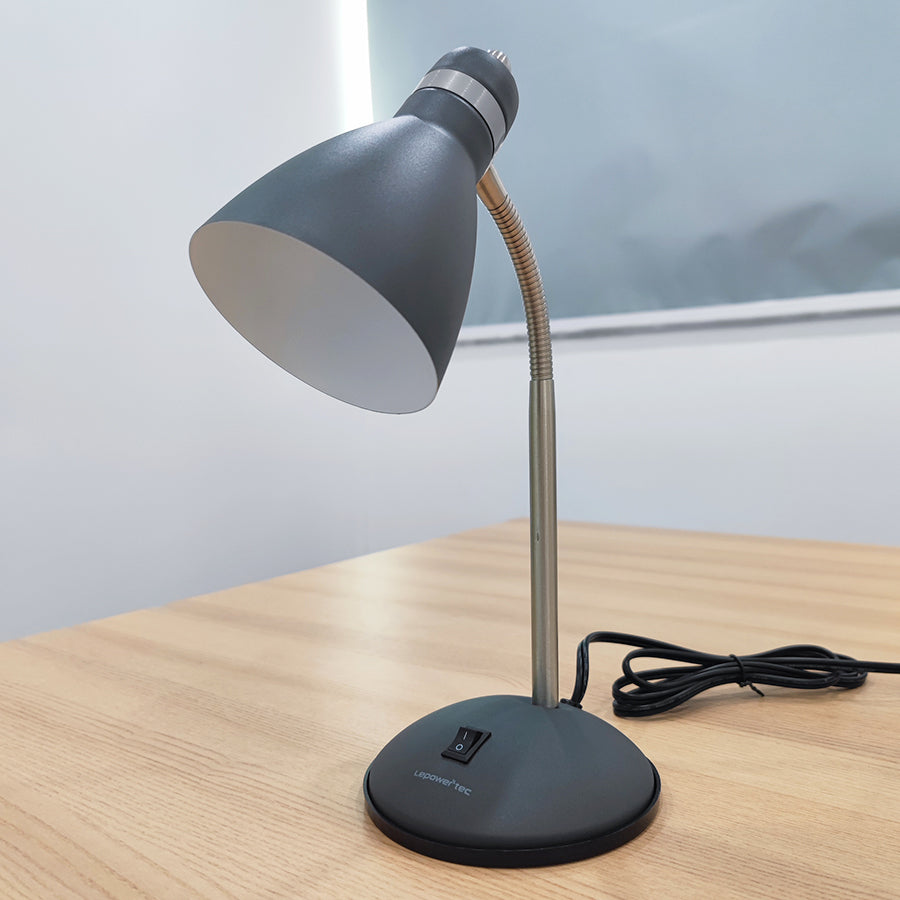 LEPOWER-TEC Flexible Gooseneck Metal Desk Lamp