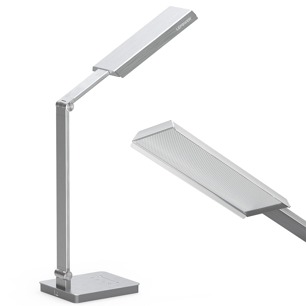 900LM LED Desk Lamp Touch Control with Adjustable Arms